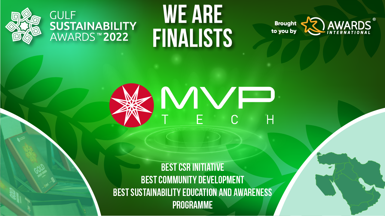 MVP Tech - Gulf sustainability award