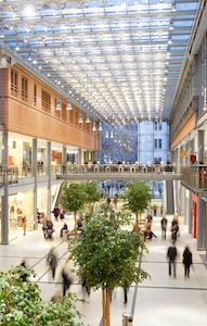 Shopping malls and retailers